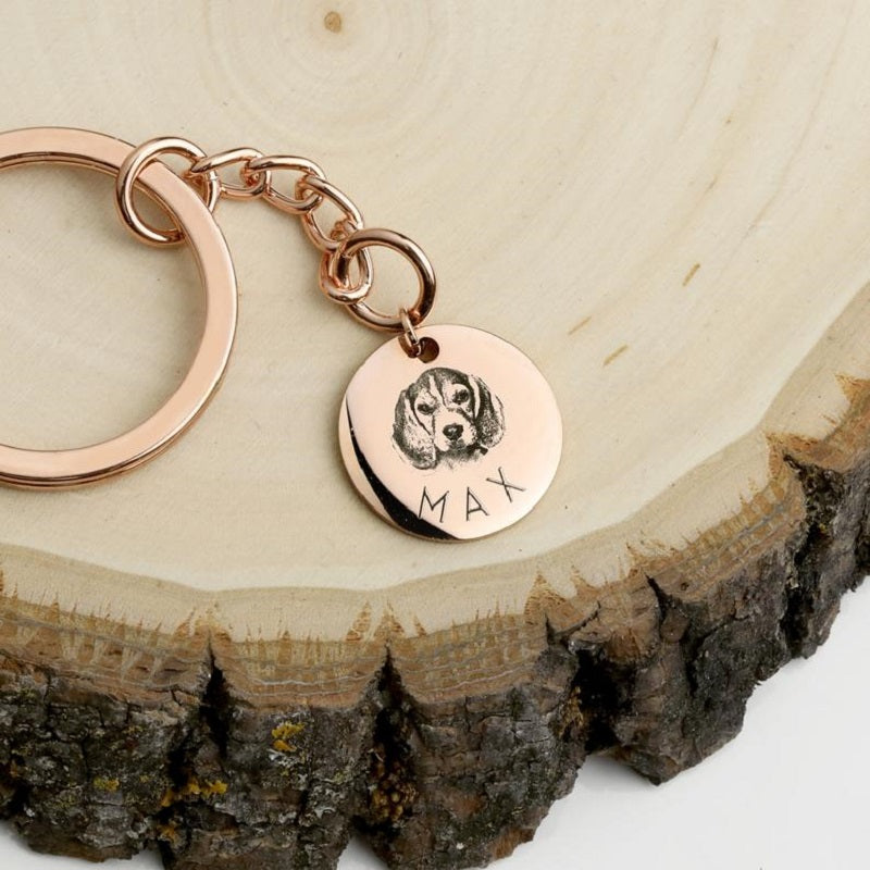 Custom Pet Portrait Necklace | Personalized Photo Pendant